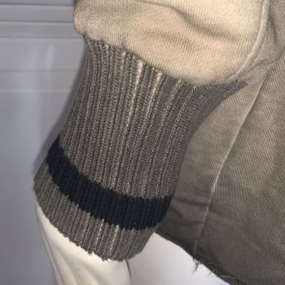 NWT Soft Surroundings Women’s Boho Mixed Media Floral Embroidered Olive Green Ja - Picture 9 of 14